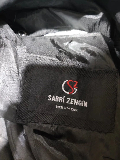 Sabri Zengin Men Cotton Brown Coat M – Preloved Labels (view 3)