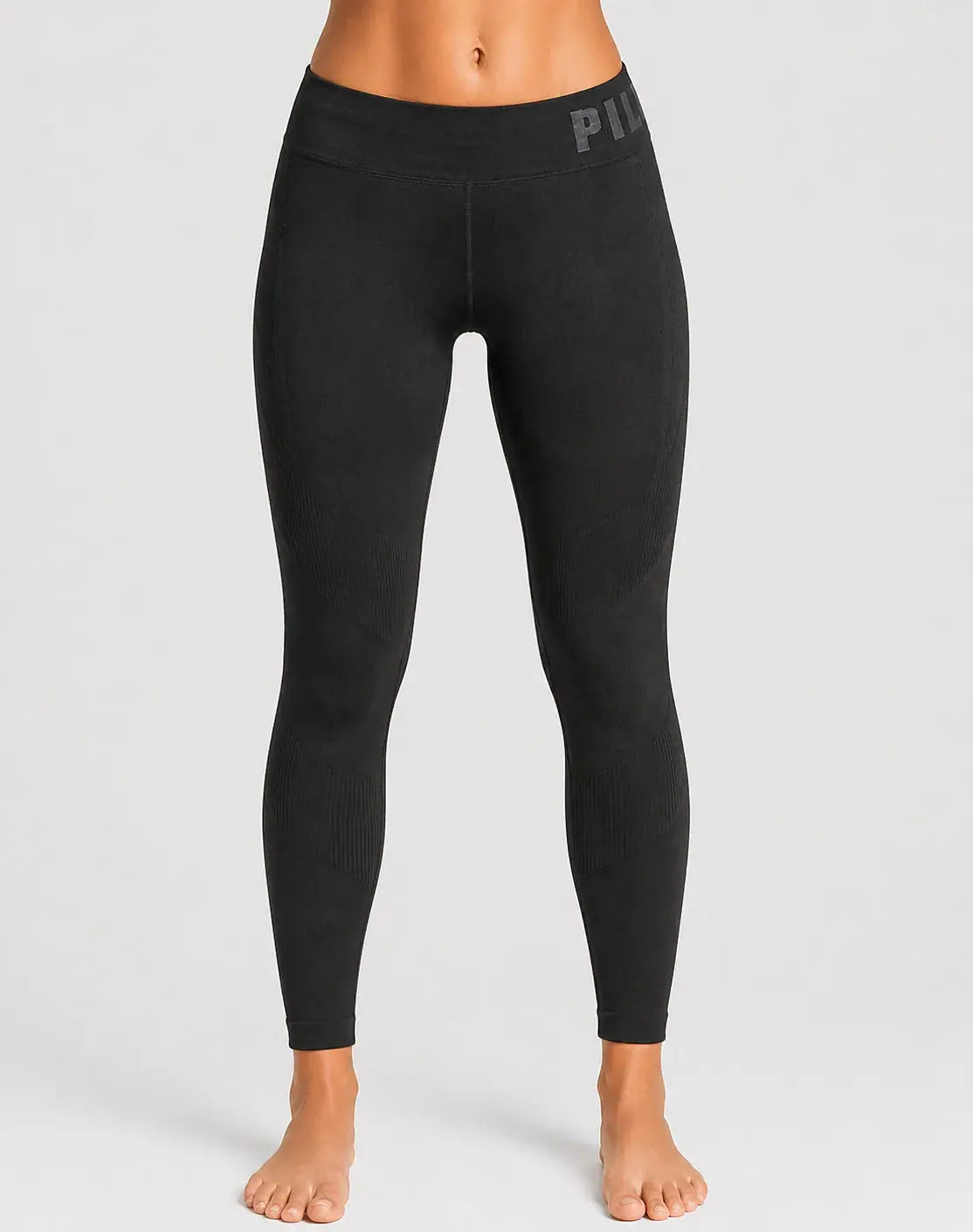 Pink Women Black Sport Tights – Preloved Labels