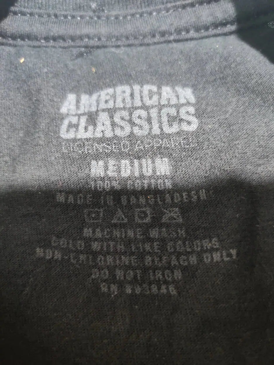 American Classics Men Cotton Black T Shirt M – Preloved Labels (view 3)