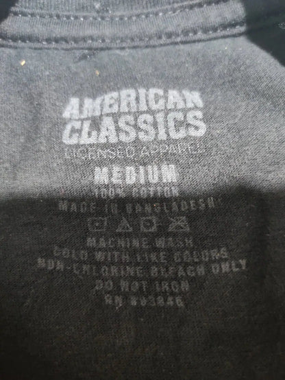 American Classics Men Cotton Black T Shirt M – Preloved Labels (view 3)