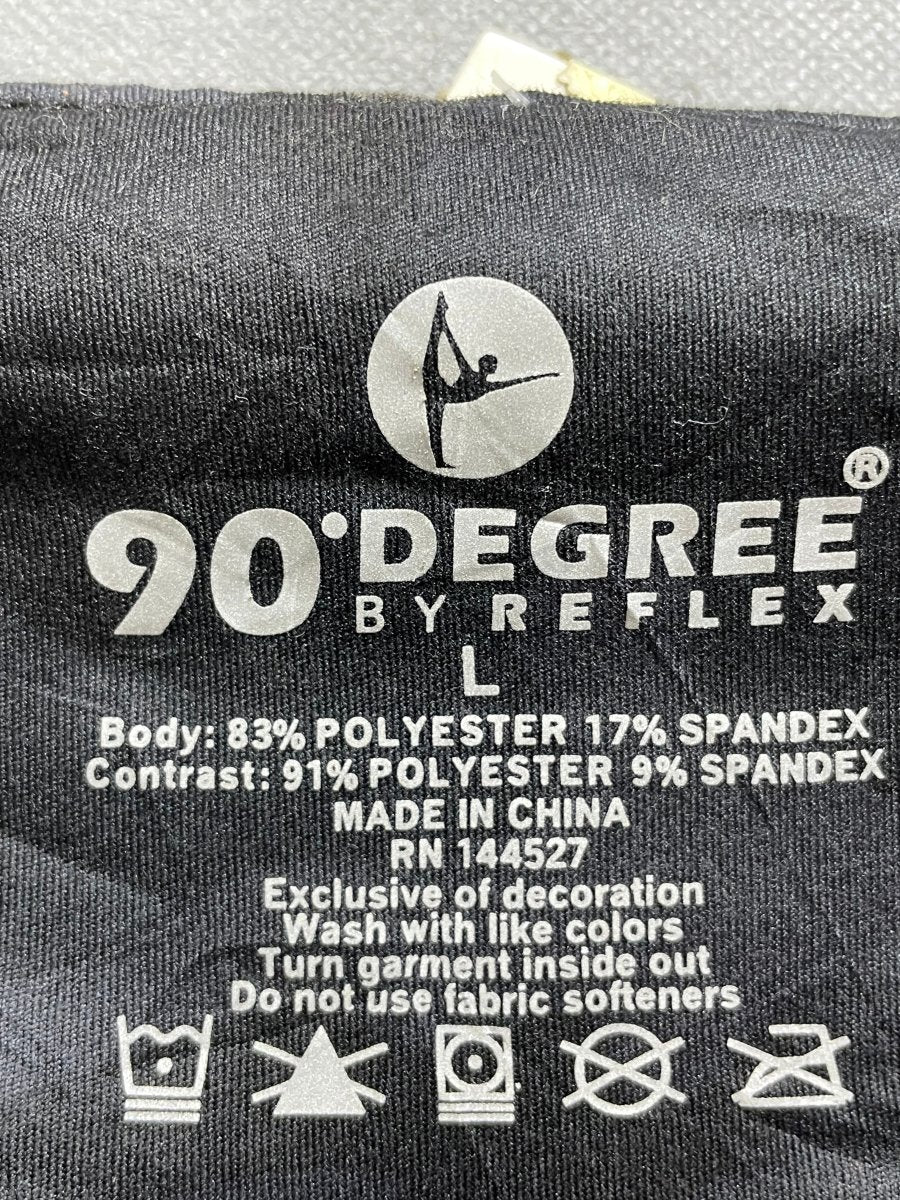 90 Degree Camouflage Sports Stretch Gym tights For Women L - Preloved Labels