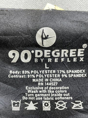 90 Degree Camouflage Sports Stretch Gym tights For Women L - Preloved Labels