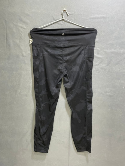 90 Degree Camouflage Sports Stretch Gym tights For Women L - Preloved Labels