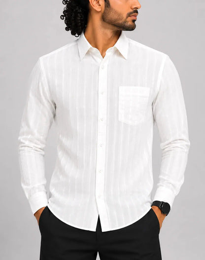 Christian Dior Men Cotton White Shirt M – Preloved Labels