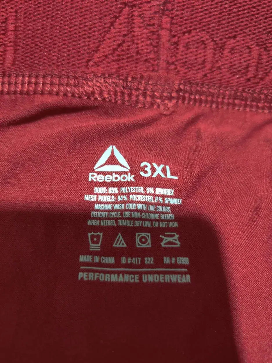Reebok Men Sport Red Underwear – Preloved Labels (view 3)