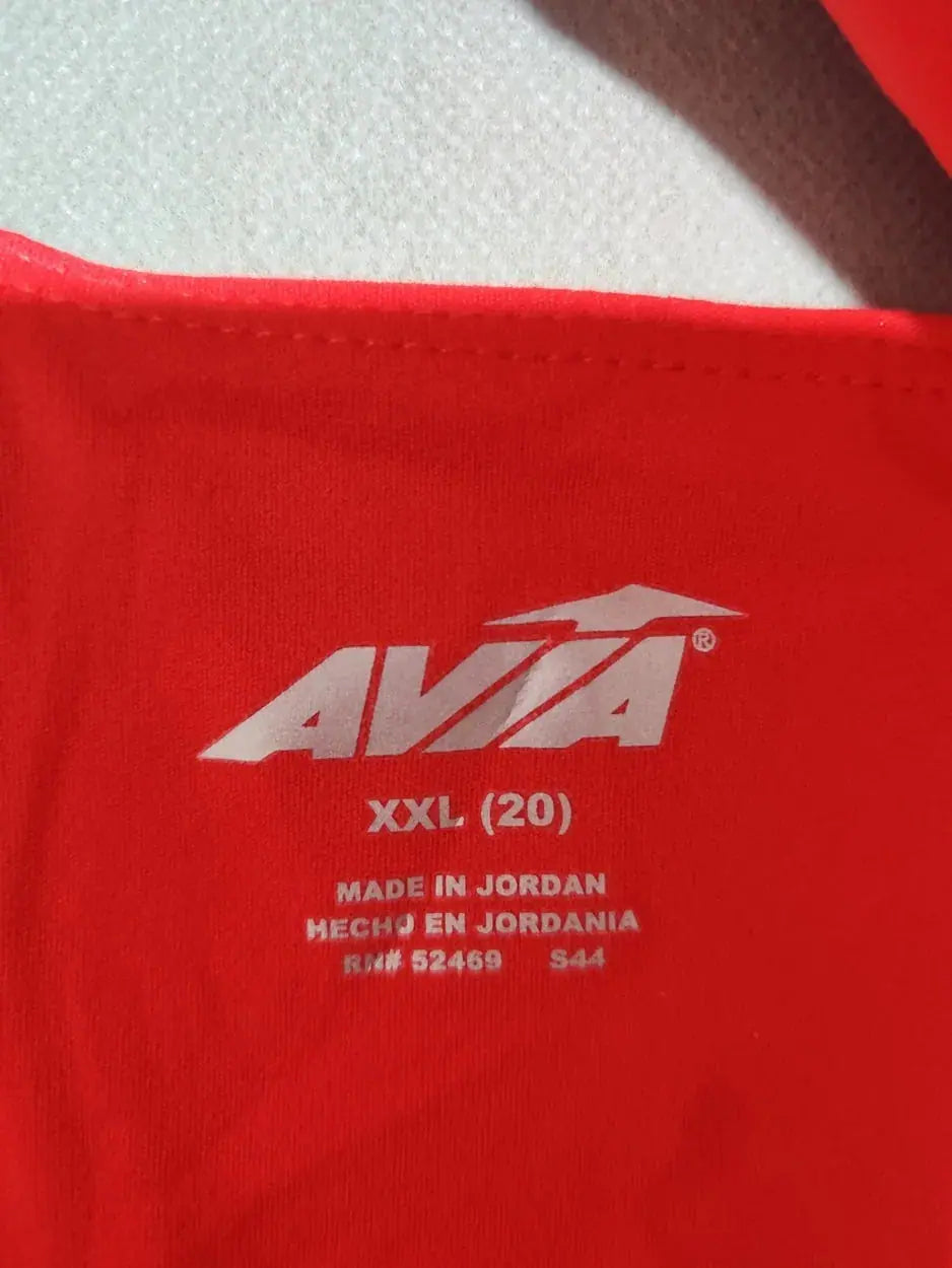 Avia Women Red Sport Bra 2XL – Preloved Labels (view 2)