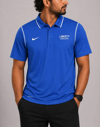 Nike Dri Fit Men Sport Blue Polo T Shirt M – Preloved Labels