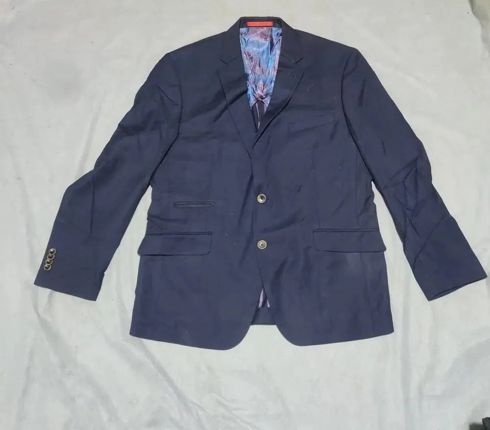 Ted Baker London Men Cotton Blue Coat M – Preloved Labels (view 2)