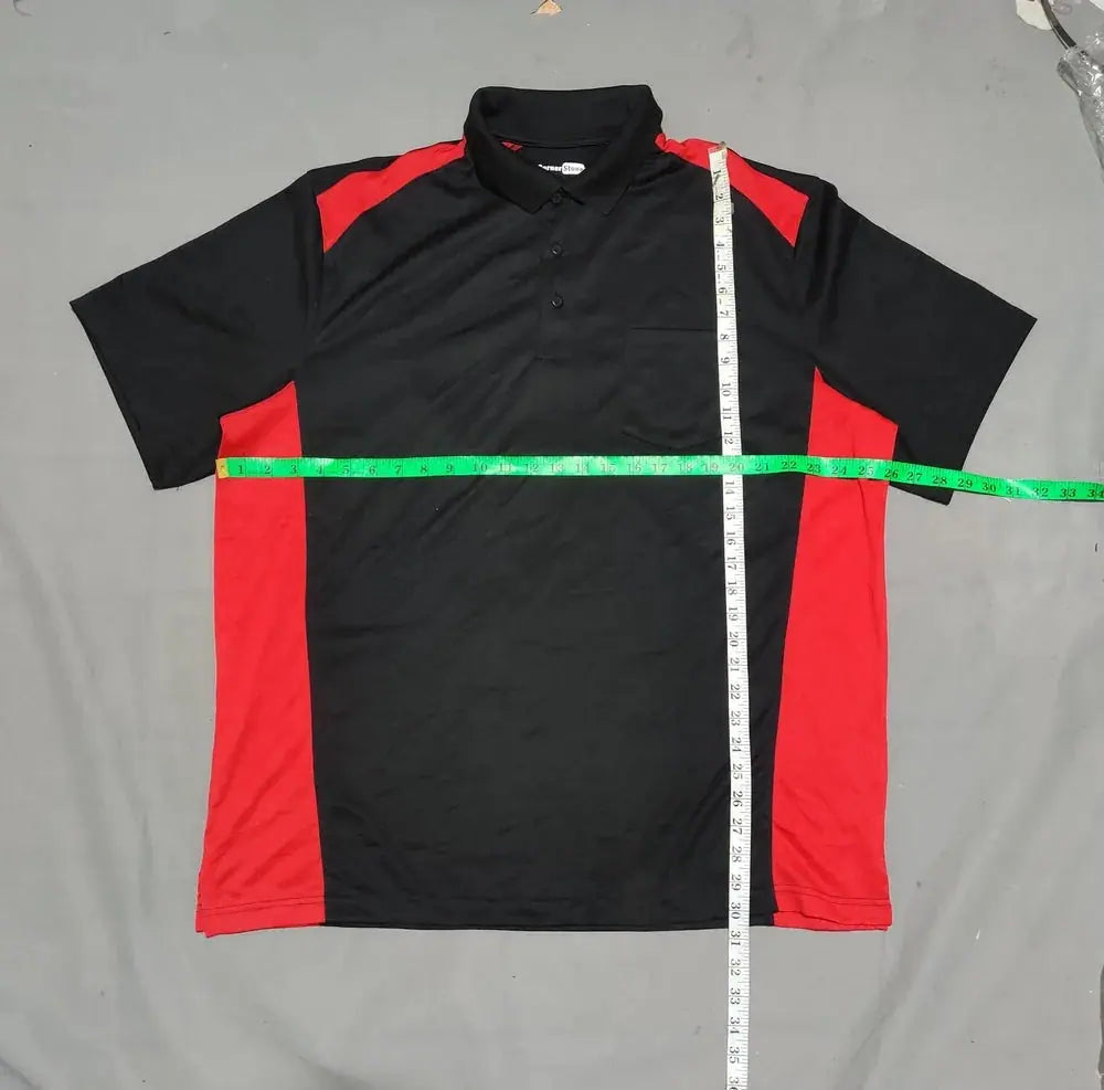 Corner Stone Men Sport Black Polo T Shirt 2XL – Preloved Labels (view 4)