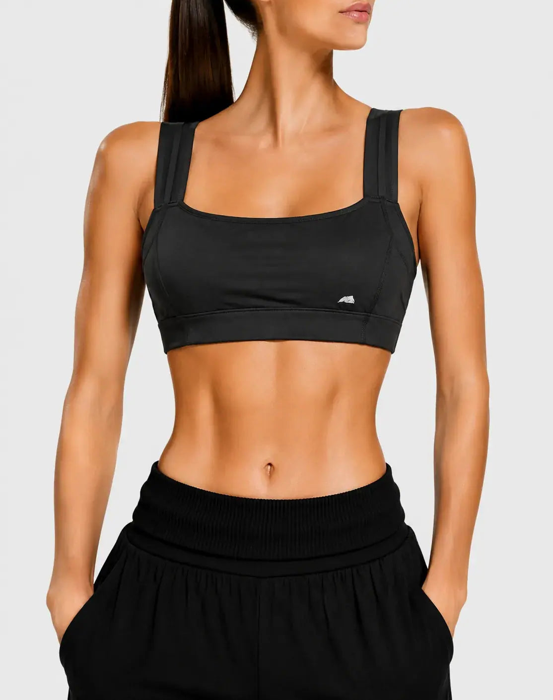 Syrokan Women Black Sport Bra – Preloved Labels