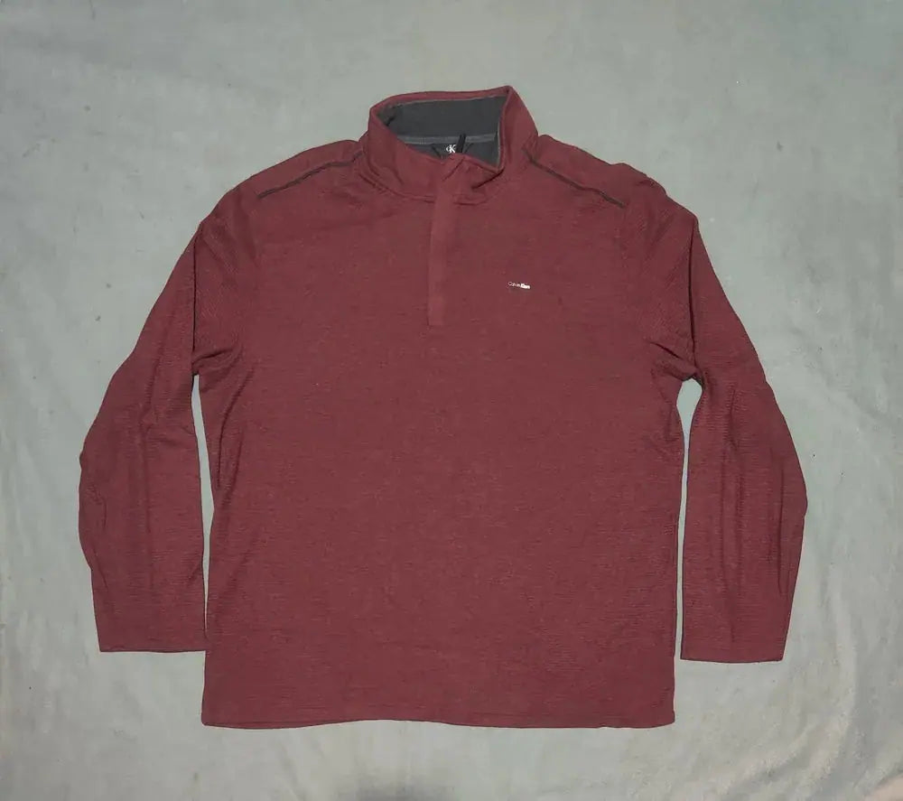 Calvin Klein Men Cotton Fleece Mahron Sweatshirt XL – Preloved Labels (view 2)