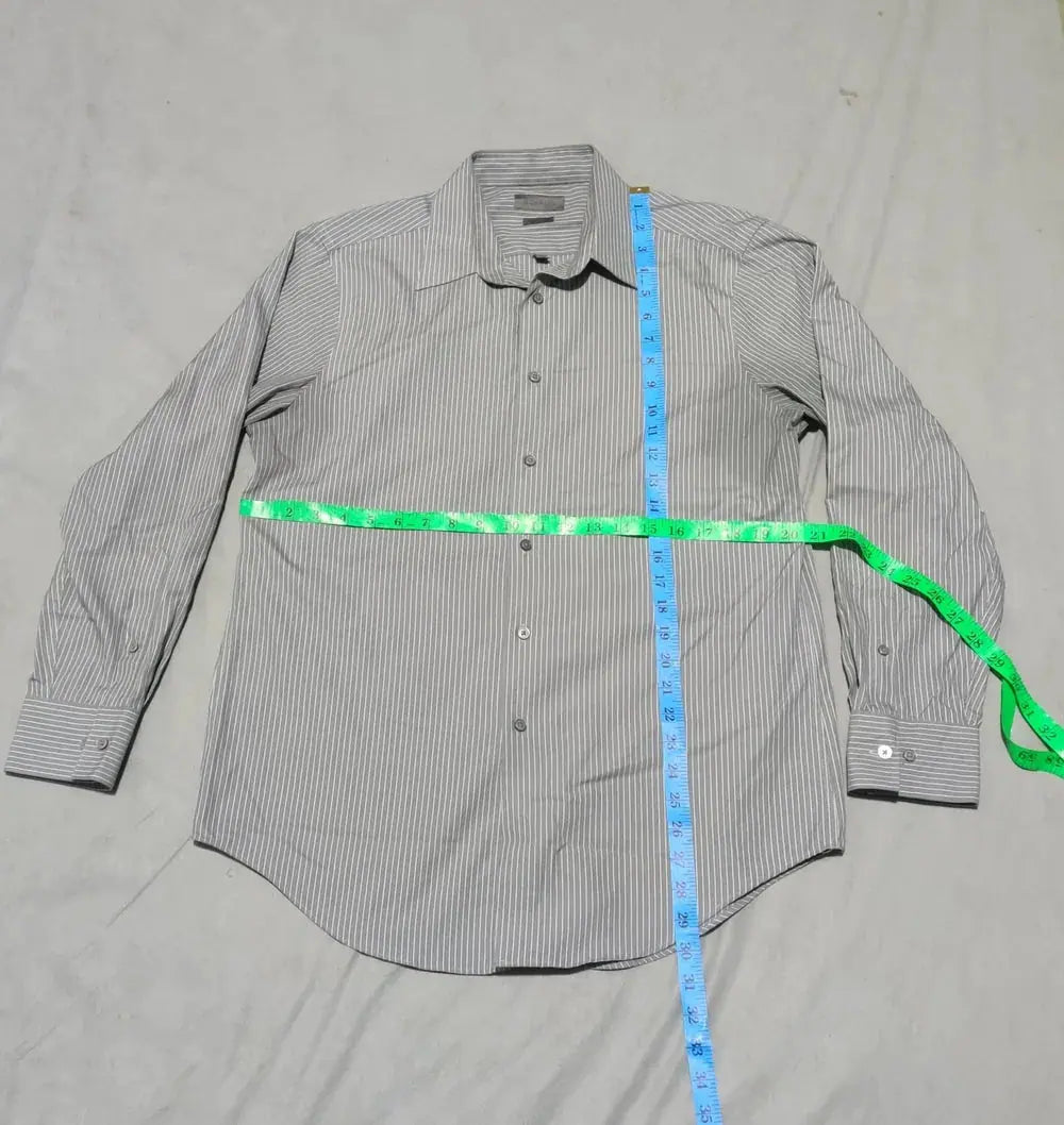 Calvin Klein Men Cotton Gray Shirt L – Preloved Labels (view 3)