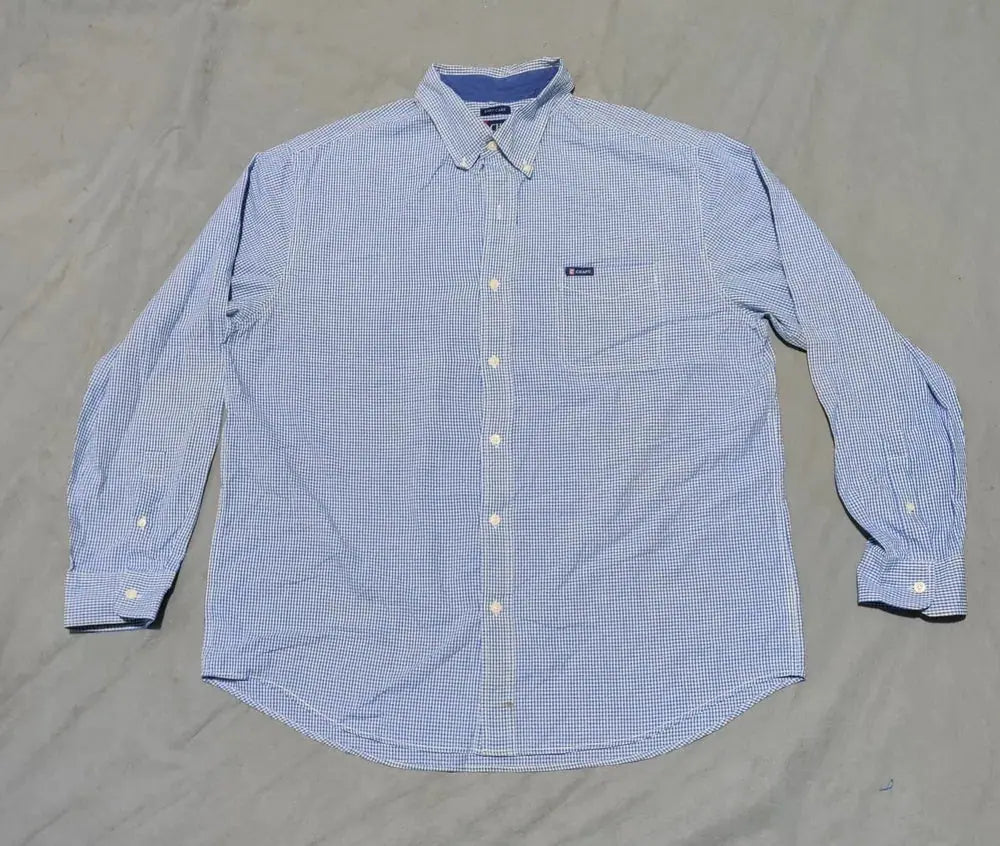 Chaps Men Cotton Blue Shirt XL – Preloved Labels (view 2)