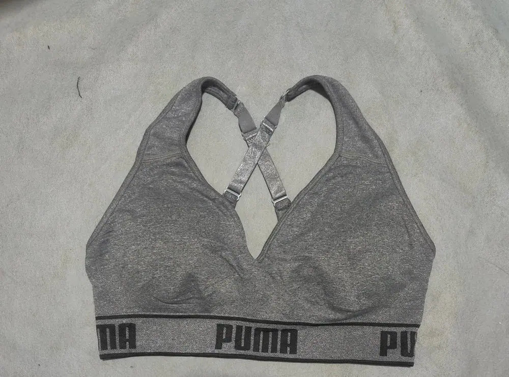 Puma Women Gray Sport Bra M – Preloved Labels (view 2)
