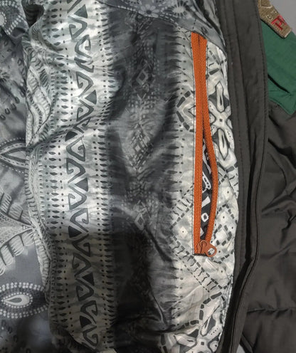Black Yak Men Heavy Puffer Green Jacket – view 6