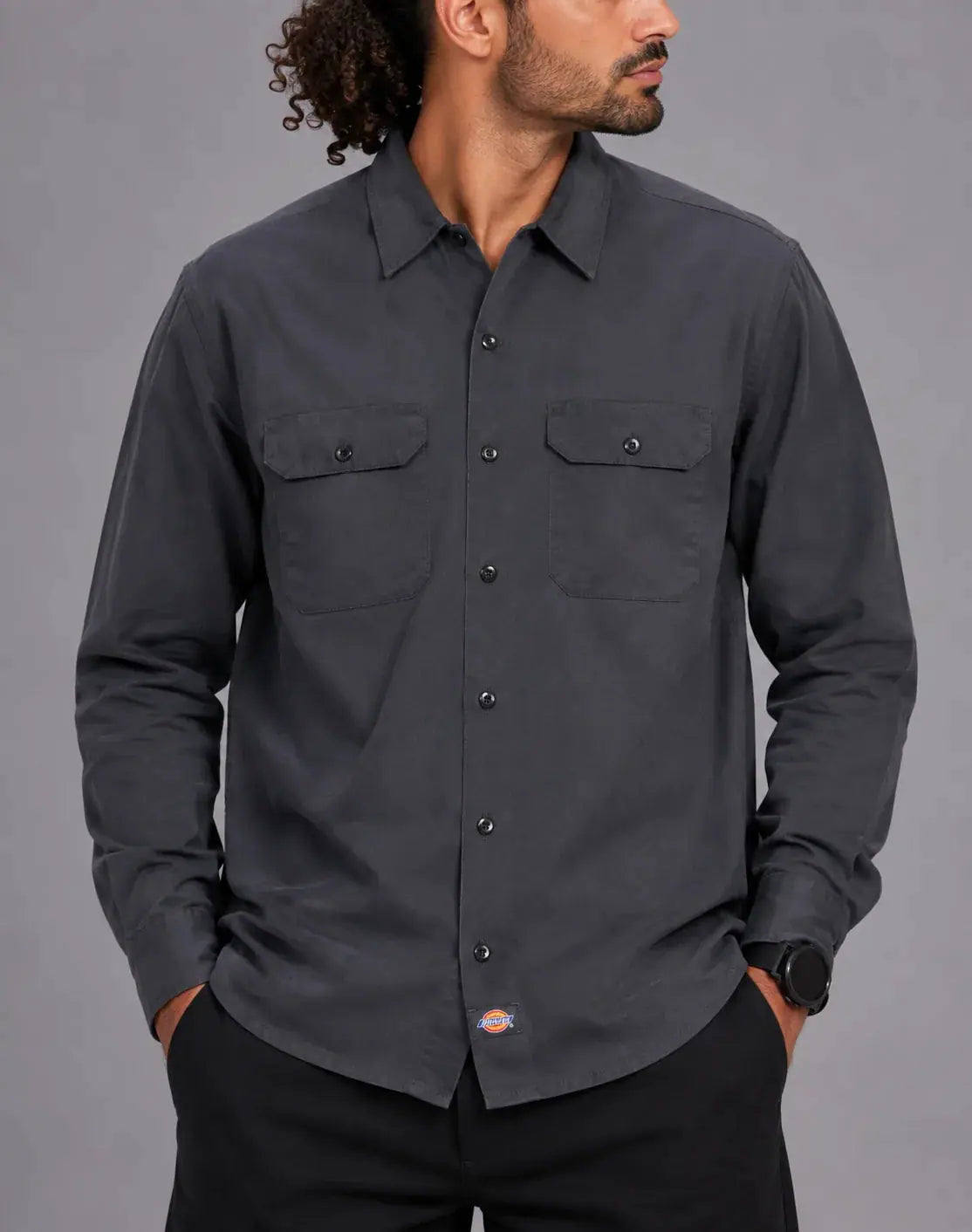 Dickies Men Cotton Black Shirt XL – Preloved Labels