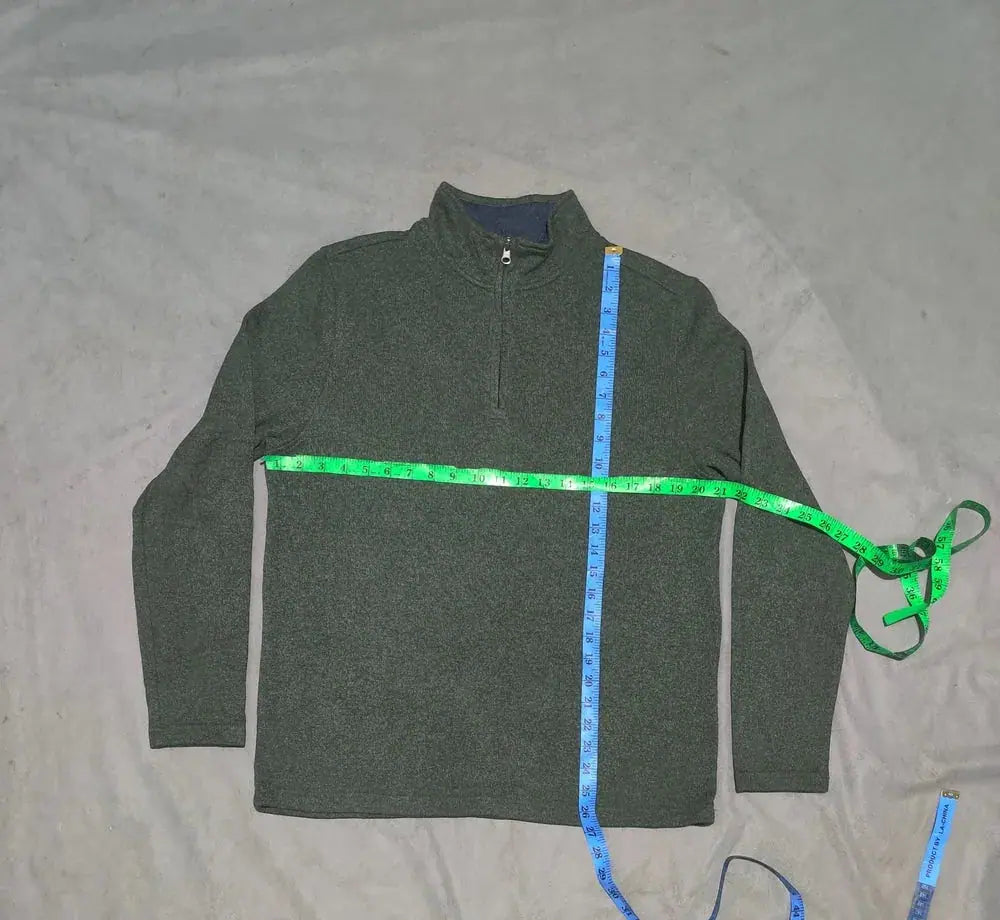 Izod Men Cotton Fleece Green Sweatshirt M – Preloved Labels (view 4)