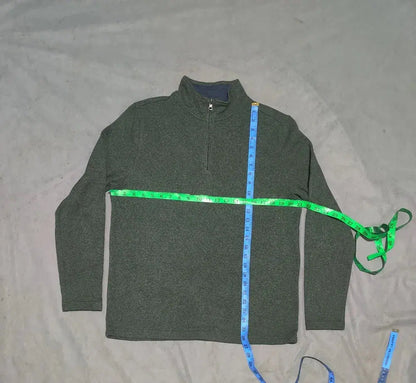 Izod Men Cotton Fleece Green Sweatshirt M – Preloved Labels (view 4)
