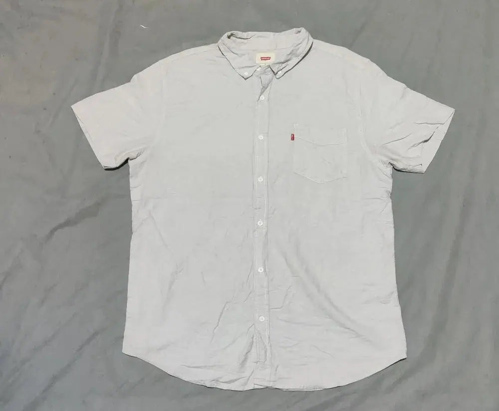 Levi's Men Cotton Gray Shirt XL – Preloved Labels (view 2)