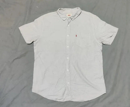 Levi's Men Cotton Gray Shirt XL – Preloved Labels (view 2)