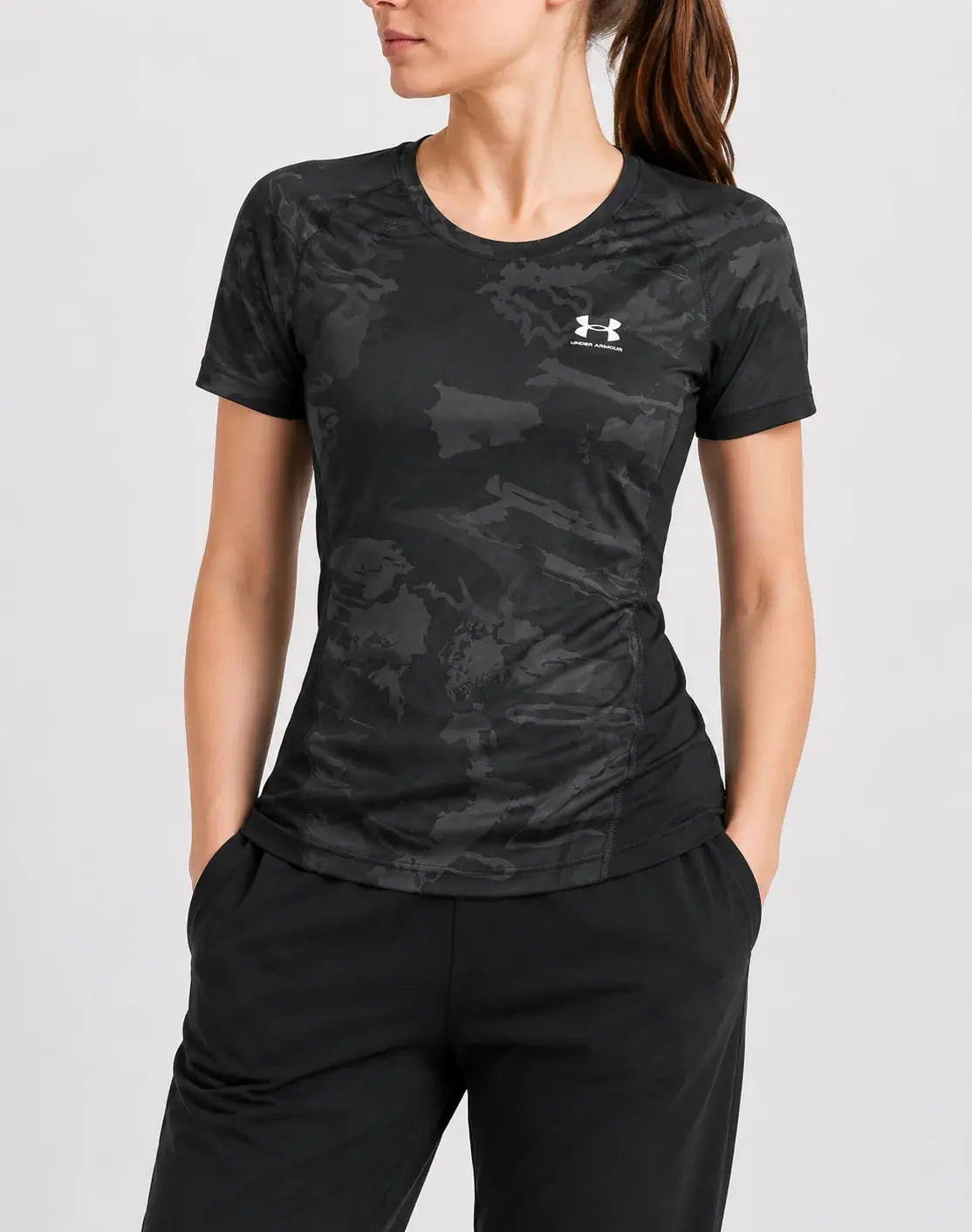 Under Armour Women Black Sport T Shirt – Preloved Labels
