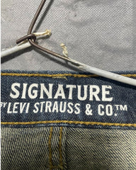 Signature Blue Jeans For Men Large