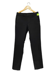 Tommy Hilfiger Black Cotton Dress Pant For Men Small