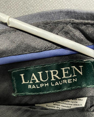 Ralph Lauren Gray Cotton Dress Pant For Men Large