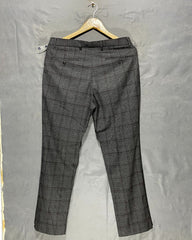 Tommy Hilfiger  Gray Cotton Dress Pant For Men Medium
