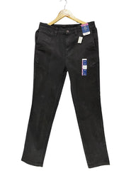 George Black Cotton Dress Pant For Men Medium