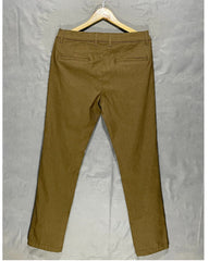 Bench Brown Cotton Dress Pant For Men Large