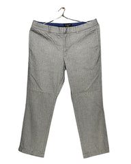 Banana Republic Gray Cotton Dress Pant For Men Large