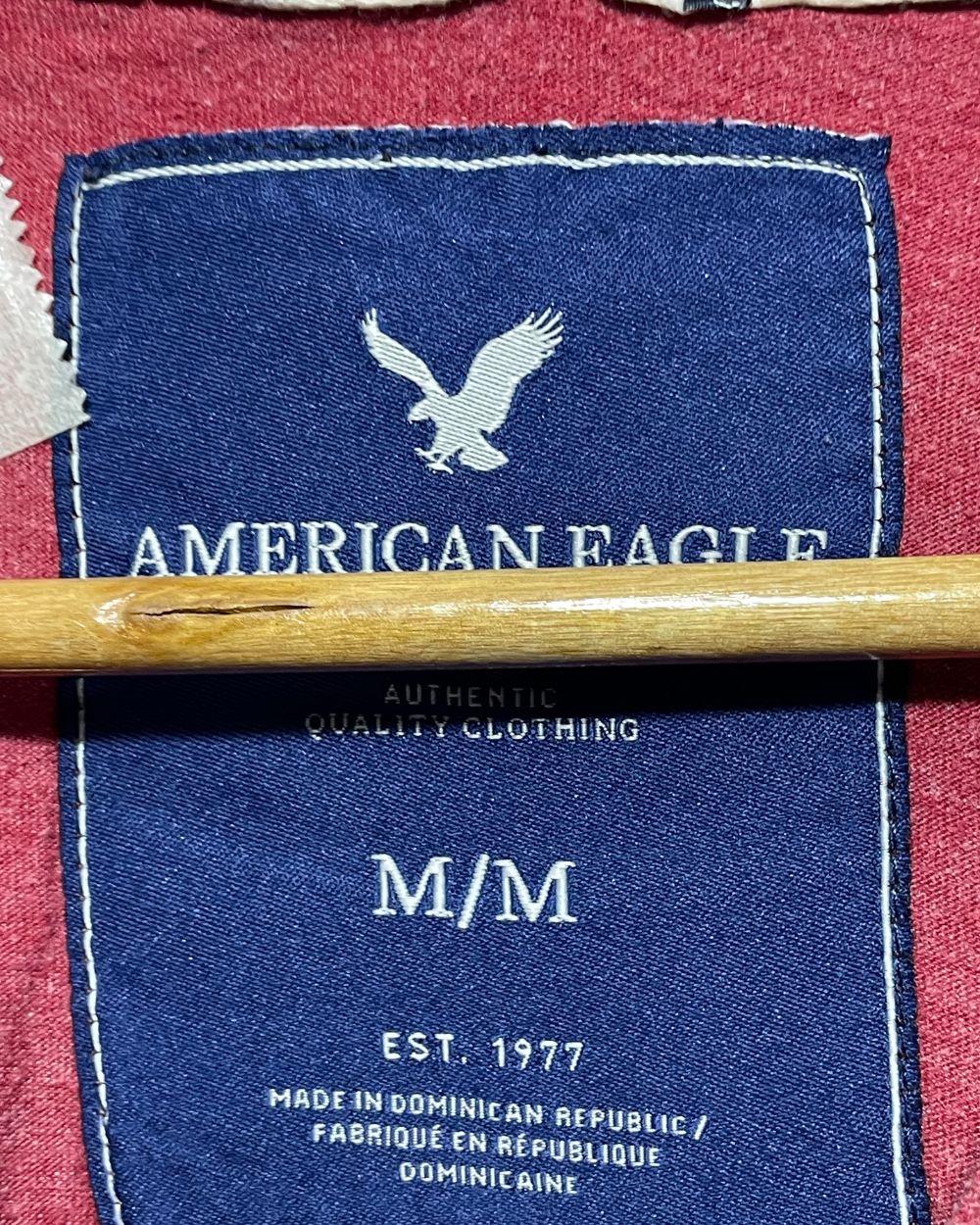 American Eagle  Red T Shirt For Men Medium