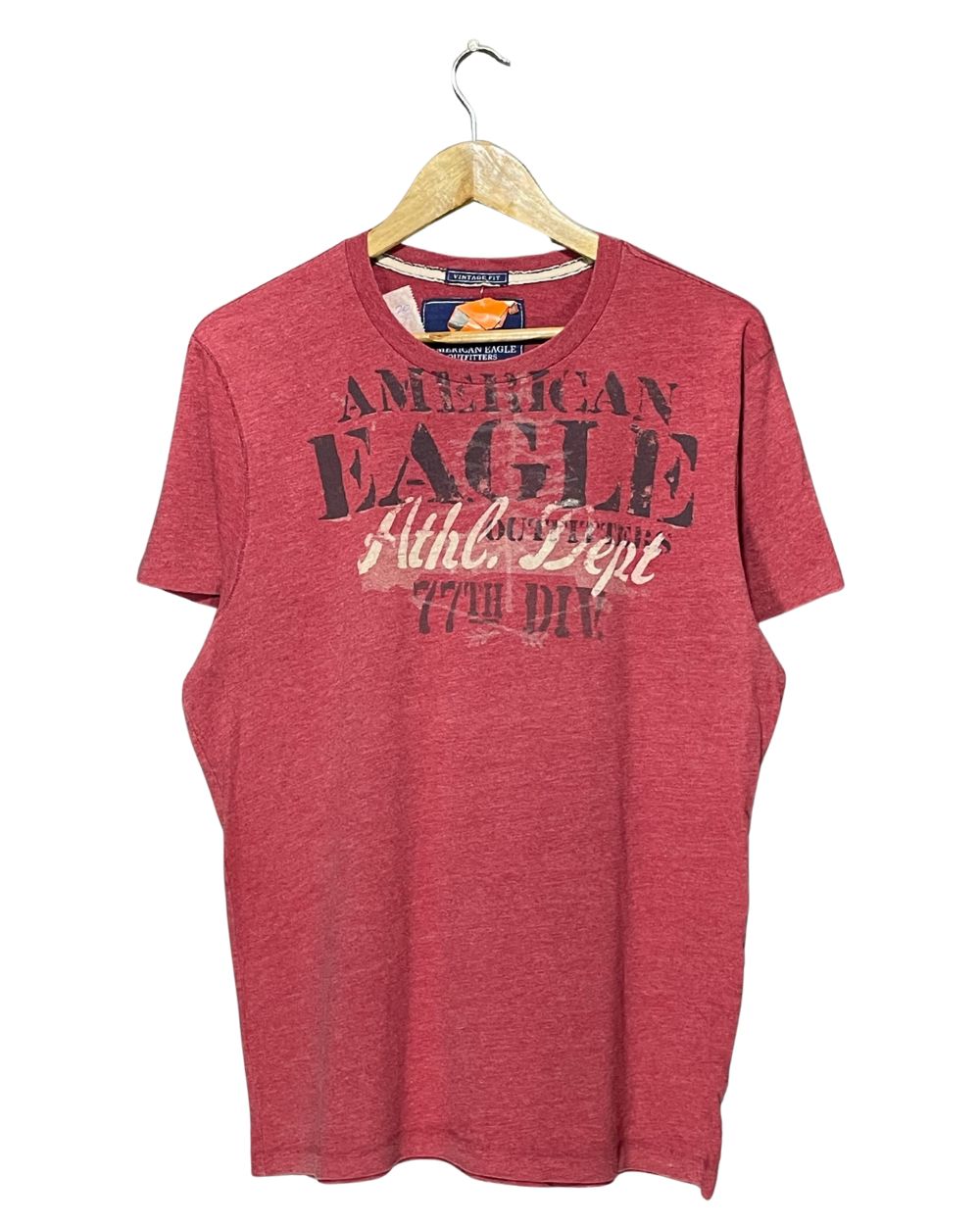 American Eagle  Red T Shirt For Men Medium