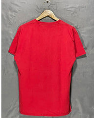 Champion Red T Shirt For Men Medium