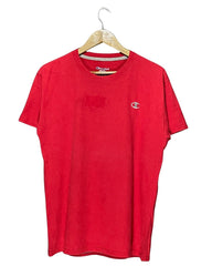 Champion Red T Shirt For Men Medium