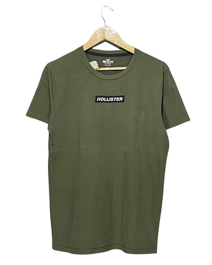 Hollister Green T Shirt For Men Medium