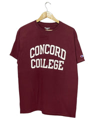 Champion Maroon T Shirt For Men Medium