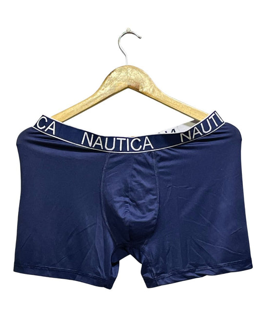 Nautica Blue Boxer Underwear For Men Large