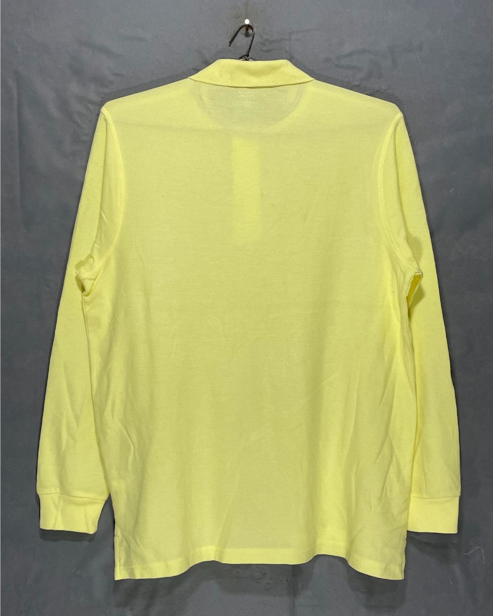 French Toast Yellow Cotton Polo T Shirt For Men Large