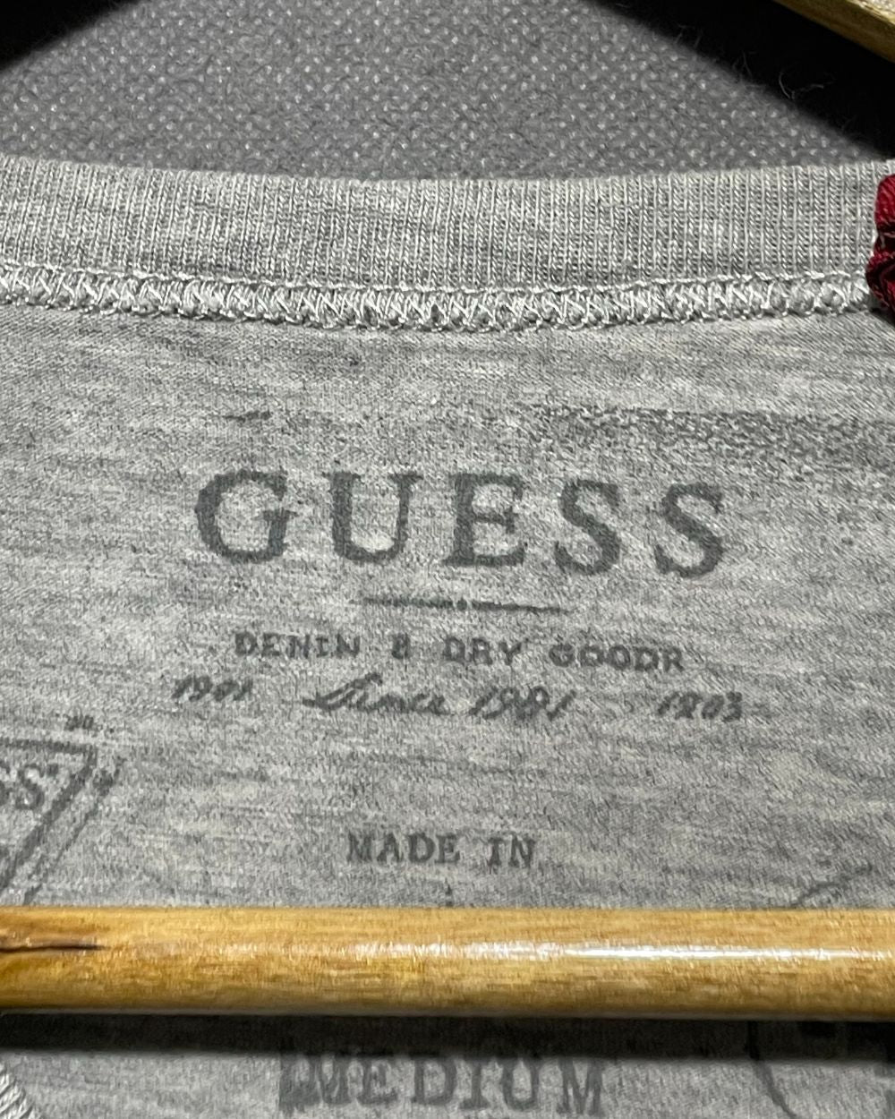 Guess Gray T Shirt For Men Small