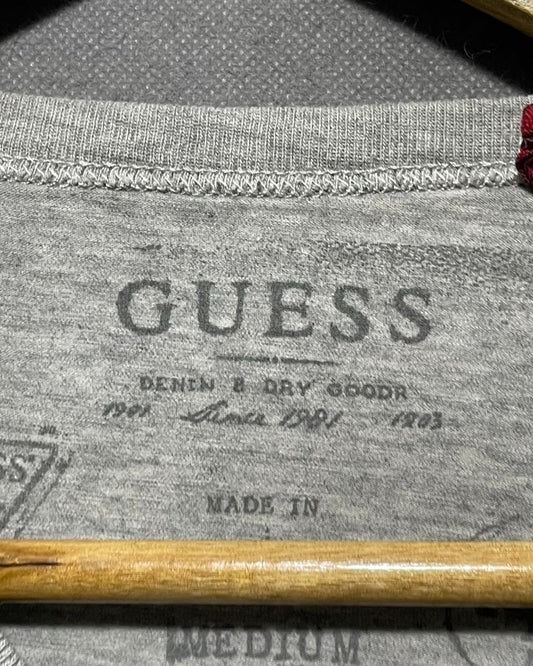 Guess Gray T Shirt For Men Small