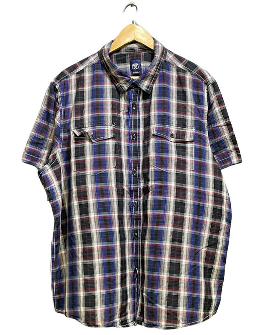 Route 66 Blue Cotton Shirt For Men XX Large | Preloved Labels