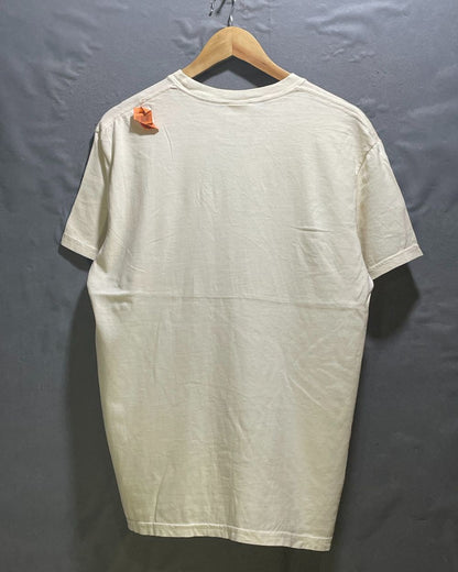 Comfort Colors Cream Cotton T Shirt For Men Medium | Preloved Labels