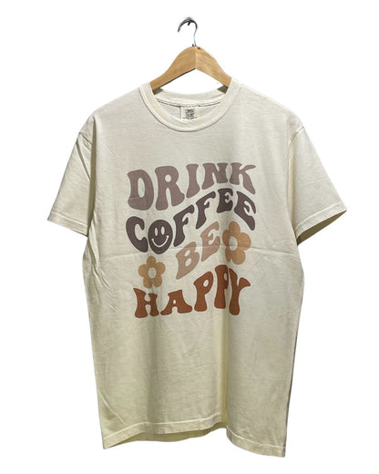 Comfort Colors Cream Cotton T Shirt For Men Medium | Preloved Labels