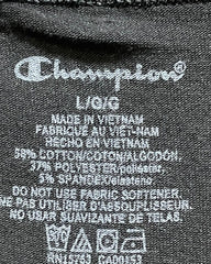 Champion Black Underwear For Men Large