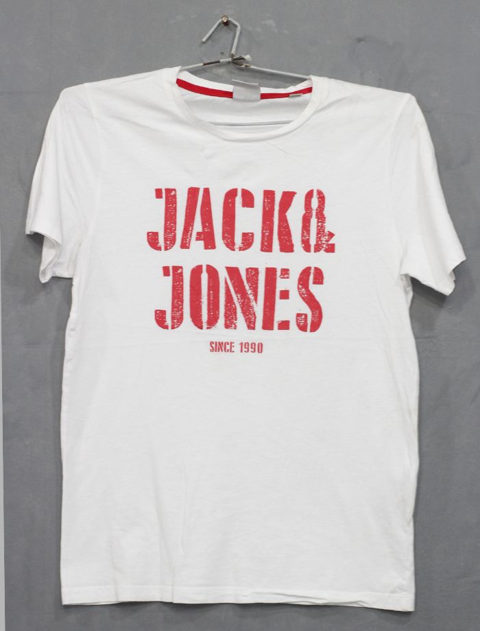 Jack & Jones Branded Original Cotton T Shirt For Men | Preloved Labels