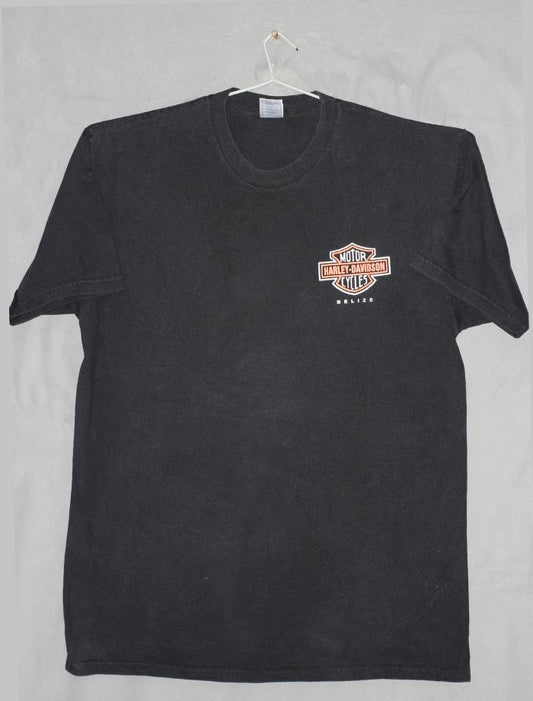 Harley Davidson Motorcycle Branded Original Cotton T Shirt For Men X Large | Preloved Labels