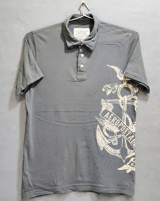 Aeropostale Branded Original Cotton Polo T Shirt For Men