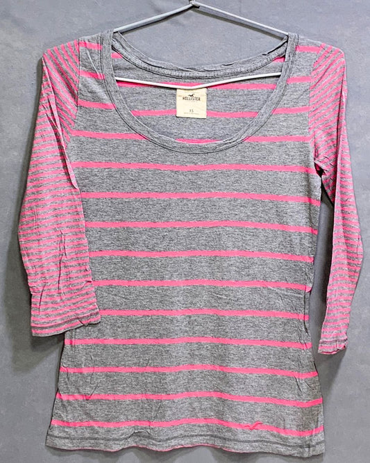 Hollister Branded Original For Cotton Women T Shirt